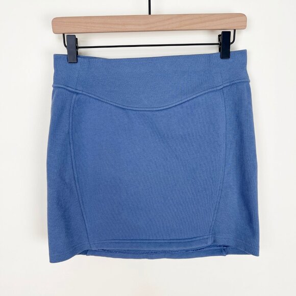 Lululemon Scuba High Rise Waisted Mini Skirt Knit Fleece Preppy Tennis Prep - M - Picture 6 of 10